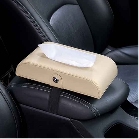 Popular car armrest box tissue box [please contact customer service to confirm the delivery color after placing the order]