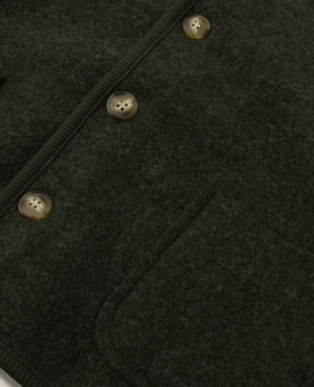 Organic Zoo 羊絨連帽外套  Basil Wool Jacket