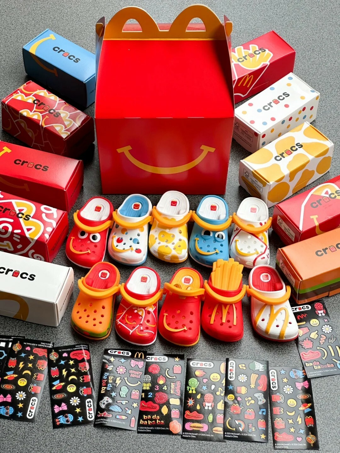 #現貨 麥當勞 x Crocs 限定 洞洞鞋吊飾 鑰匙圈 10款