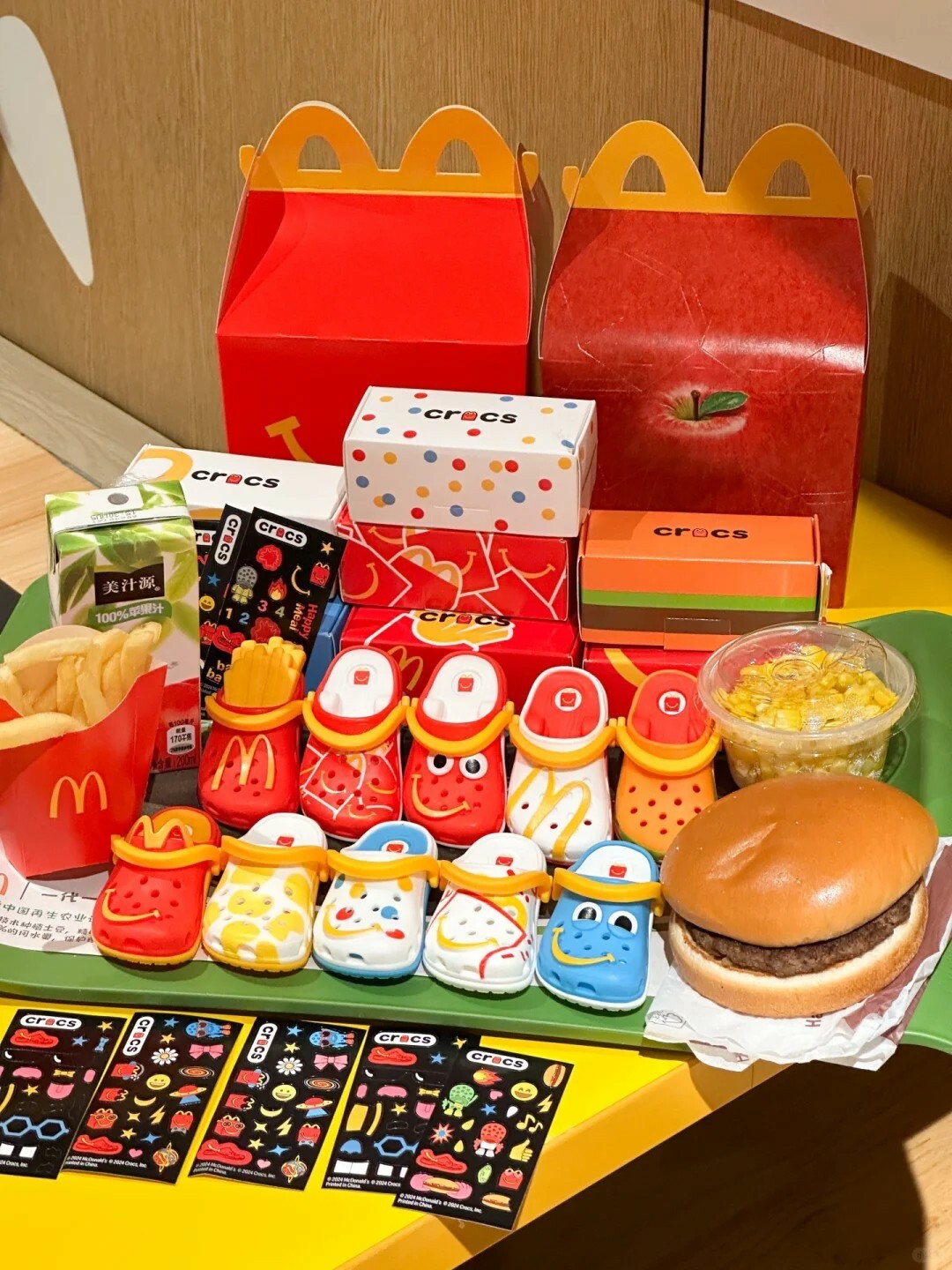 #現貨 麥當勞 x Crocs 限定 洞洞鞋吊飾 鑰匙圈 10款