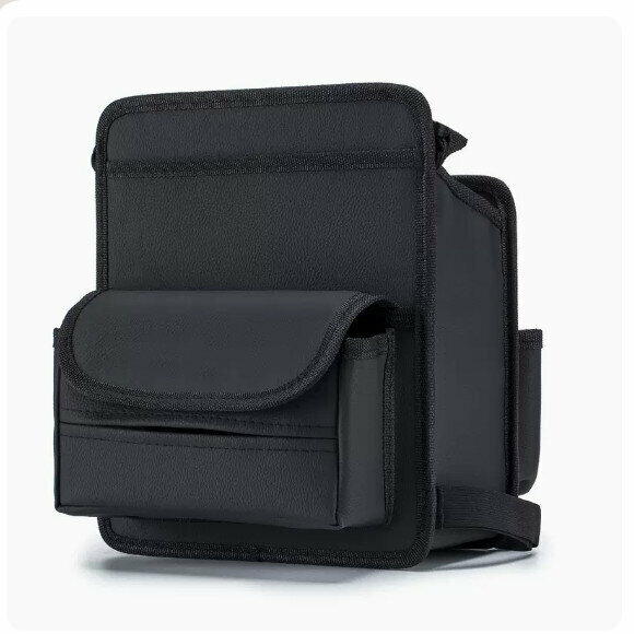 Hot push car seat back storage bag (H9160 business stable-quiet black)
