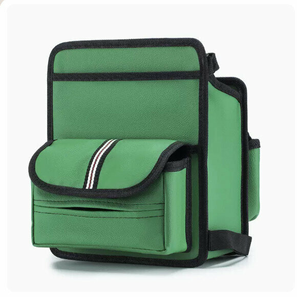 Hot push car seat back storage bag (H912 seat room D type - green)