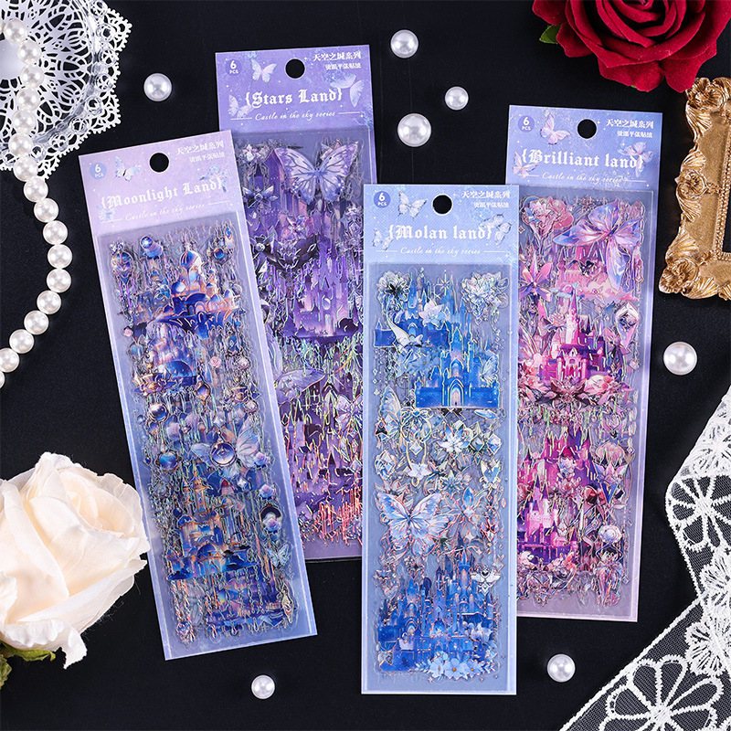 Sky City Series 3D Stickers