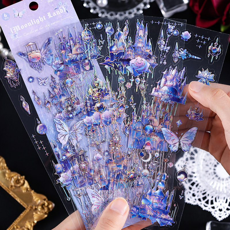 Sky City Series 3D Stickers