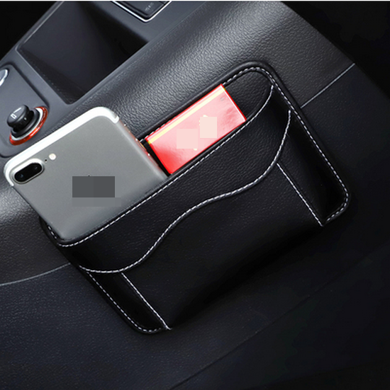 Hot recommended car storage bag, mobile phone storage box, adhesive car hanging bag [please contact customer service to confirm the delivery color after placing the order]