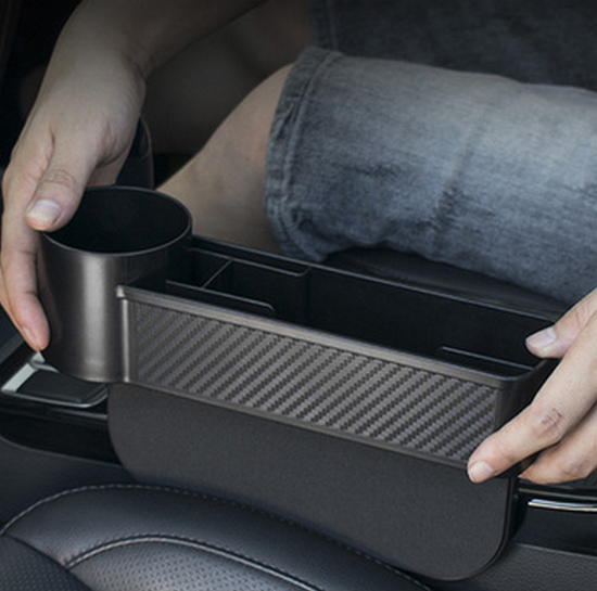 Hot Recommendation [1 Pack] Car Seam Storage Box (Black)