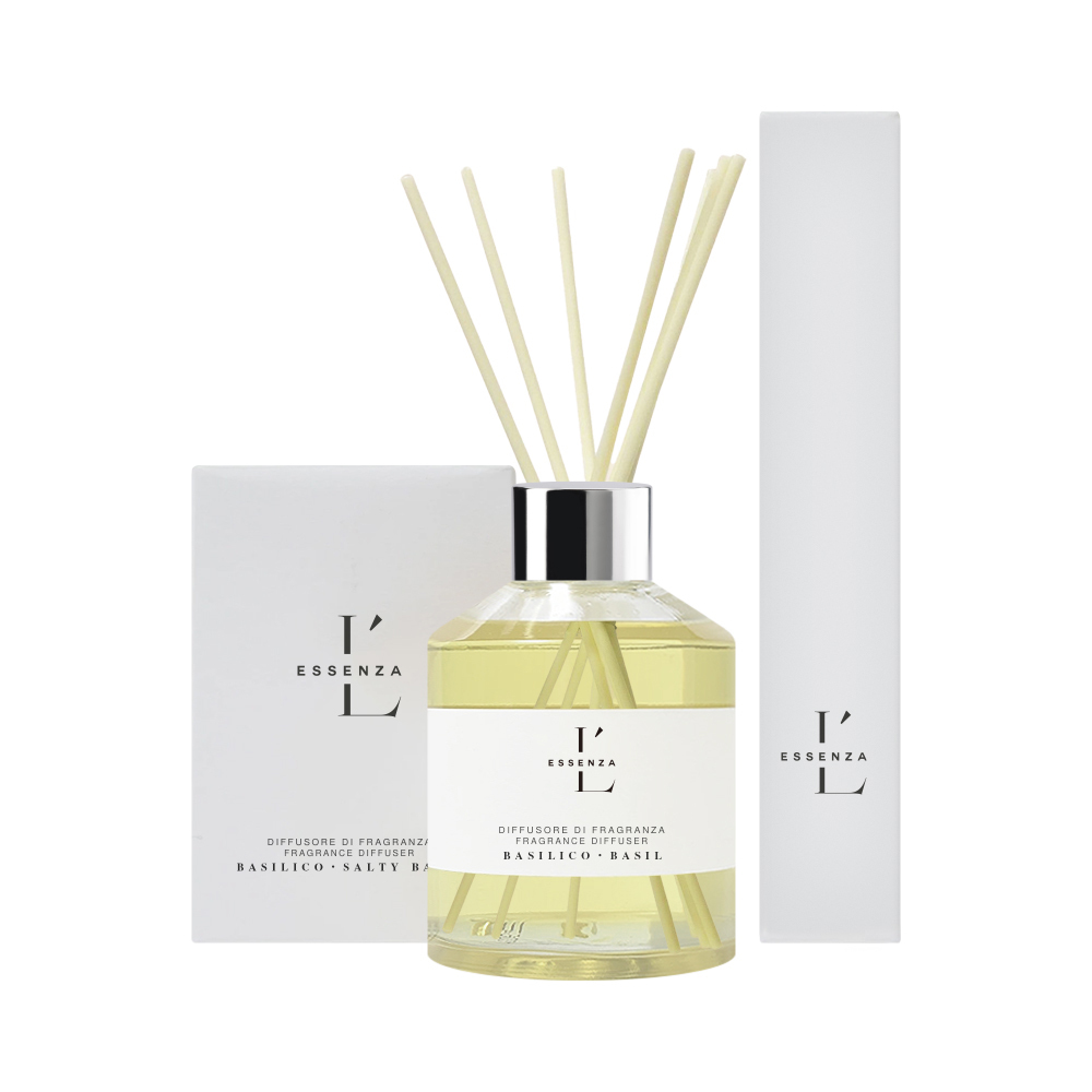 【L'ESSENZA】羅勒與海風 室內擴香250ml