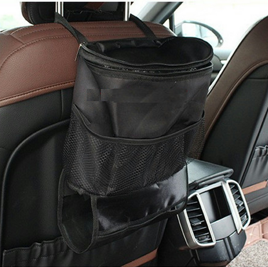 Hot push car seat storage bag (black)