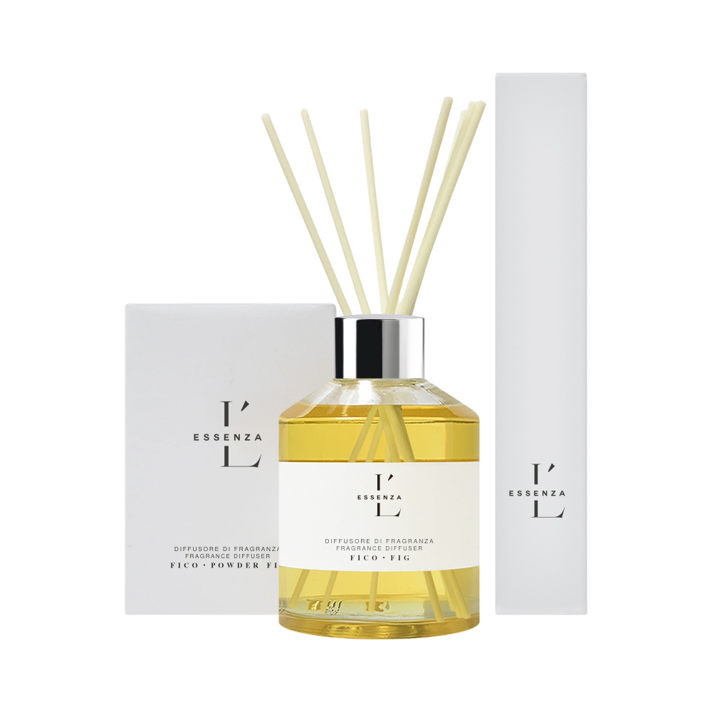 【L'ESSENZA】無花果與爽身粉 室內擴香250ml