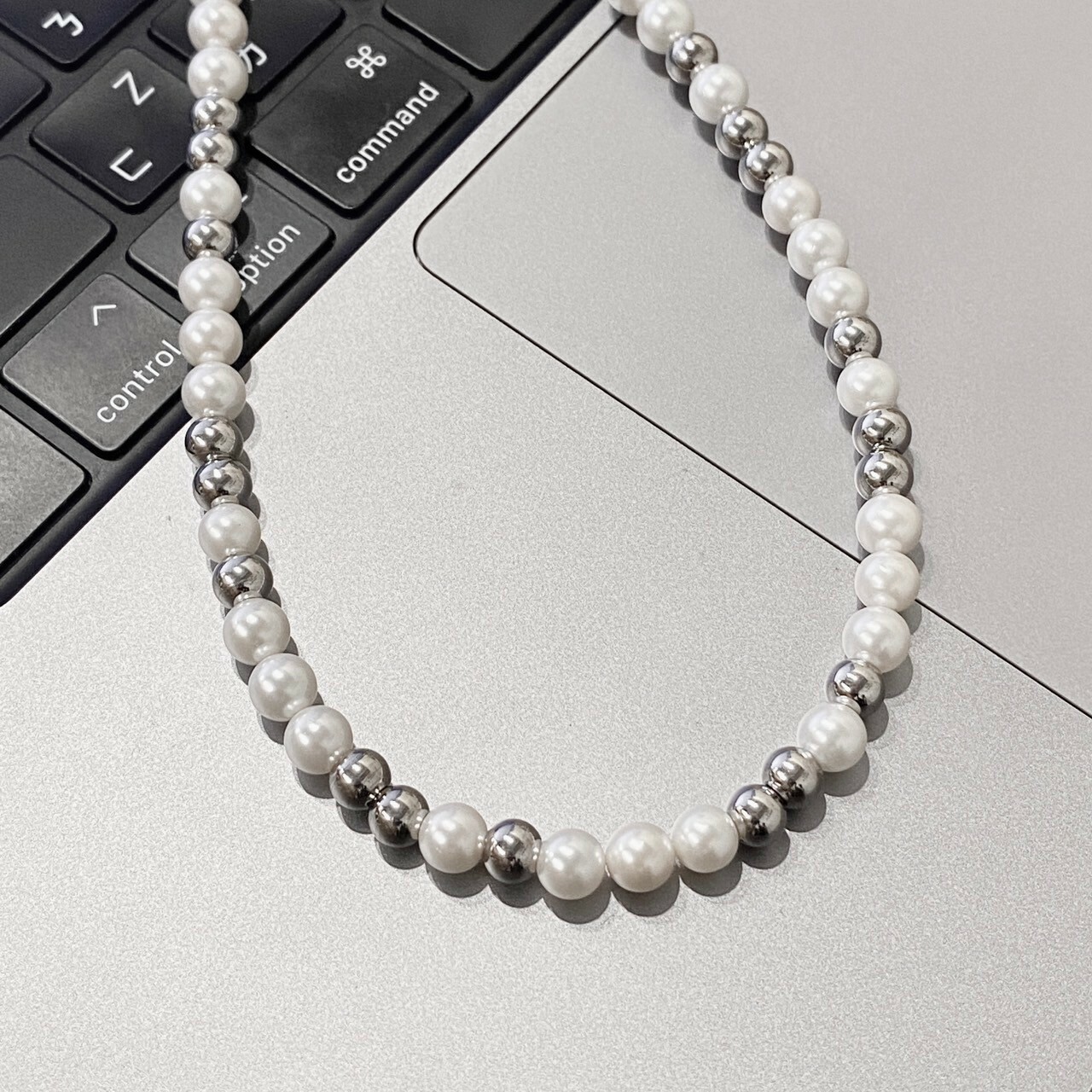 【SS 現貨】銀珍珠項鍊