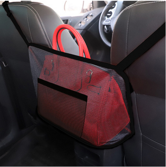 Hot-recommended storage net and central control net pocket between car seats [Please contact customer service to confirm the delivery color after placing the order]