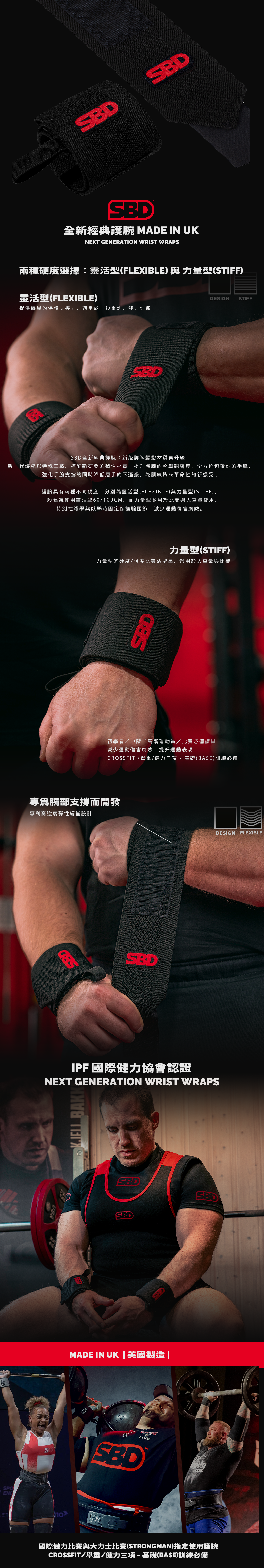 SBD全新經典護腕