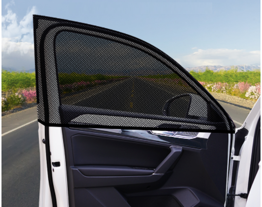 Popular 2-piece front window car anti-mosquito screen sunshade (universal for SUVs)