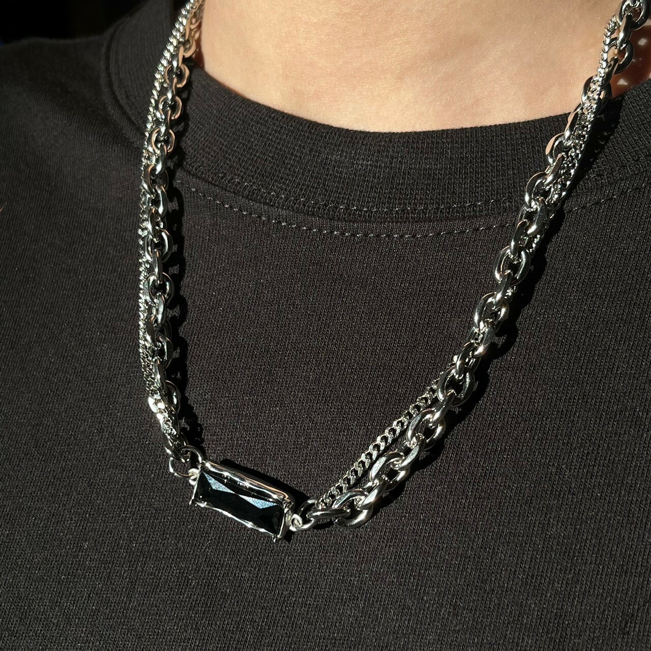 【SS 現貨】黑曜石古巴鍊