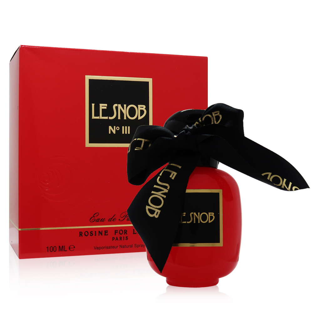 Les Parfums De Rosine Le Snob N3 傲慢紅玫瑰3號淡香精 EDP 100ml 效期至2027.04