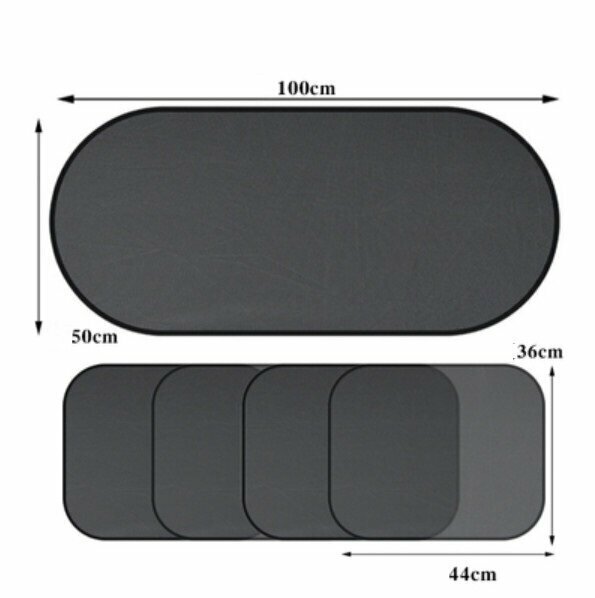 Popular model (5-piece set) car mesh sunshade and sunscreen curtain (5-piece mesh set)