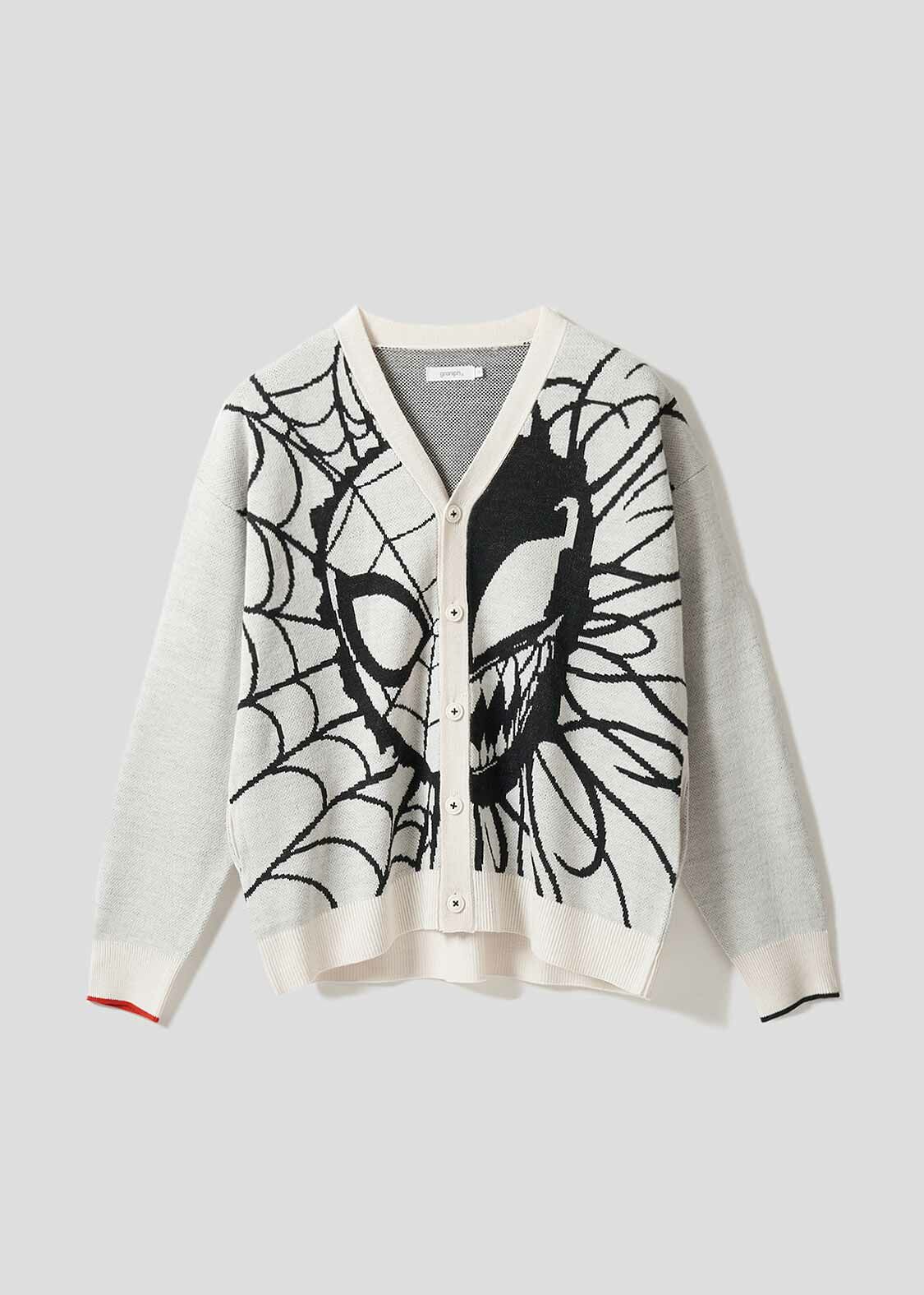 SpiderMan 蜘蛛人 vs 猛毒 可水洗提花開衫🕷️