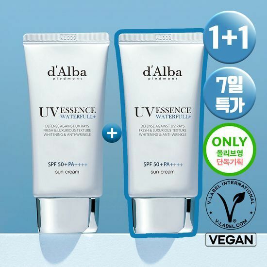 D'Alba Waterfull Essence Sun Cream (50ml+50ml)