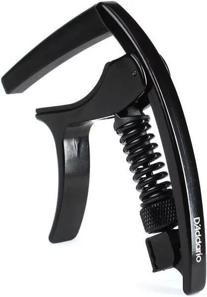 Planet Waves 移調夾 PLANET WAVES Tri-Action系列 PW-CP-09 吉他移調夾 彈簧夾式 黑色 第 3 張圖片｜三峽效果器