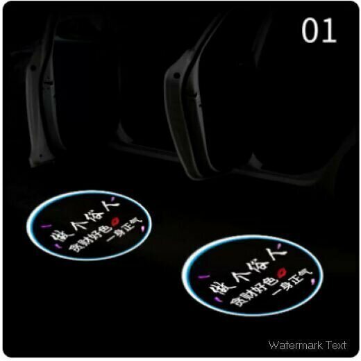 Hot cart door floor lamp decoration (Be a layman [No. 01] [Pack of two] [Free 6 batteries])