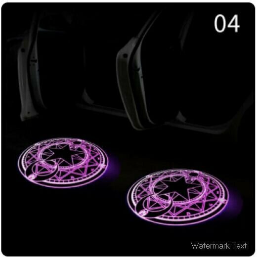 Hot trolley door lighting floor lamp decoration (magic array [No. 04] [Pack of two] [Free 6 batteries])
