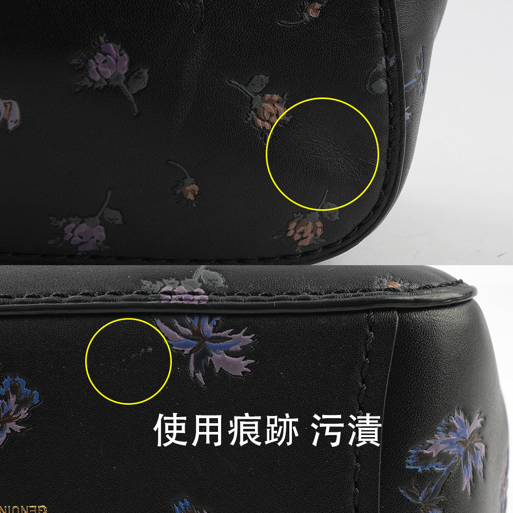 【COACH】Disney 聯名款101忠狗造型口金包(黑色) 68932 B4/BK