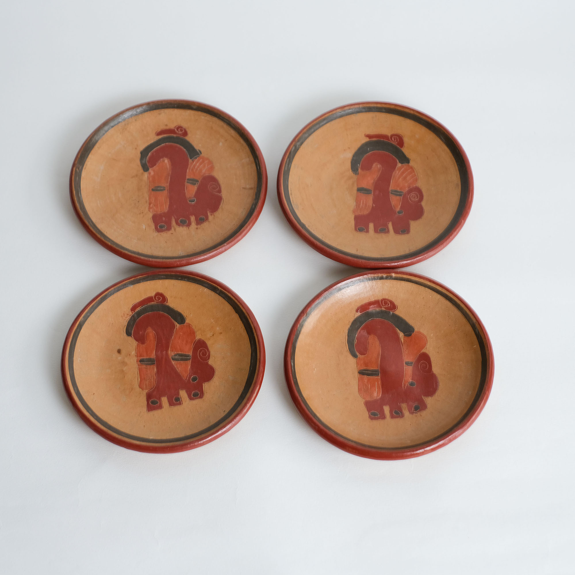 陶器｜陶盤組 - 圖騰｜尼加拉瓜