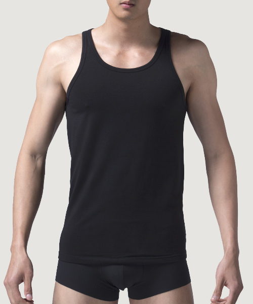 長絨棉系列 男窄肩背心 HE4244B