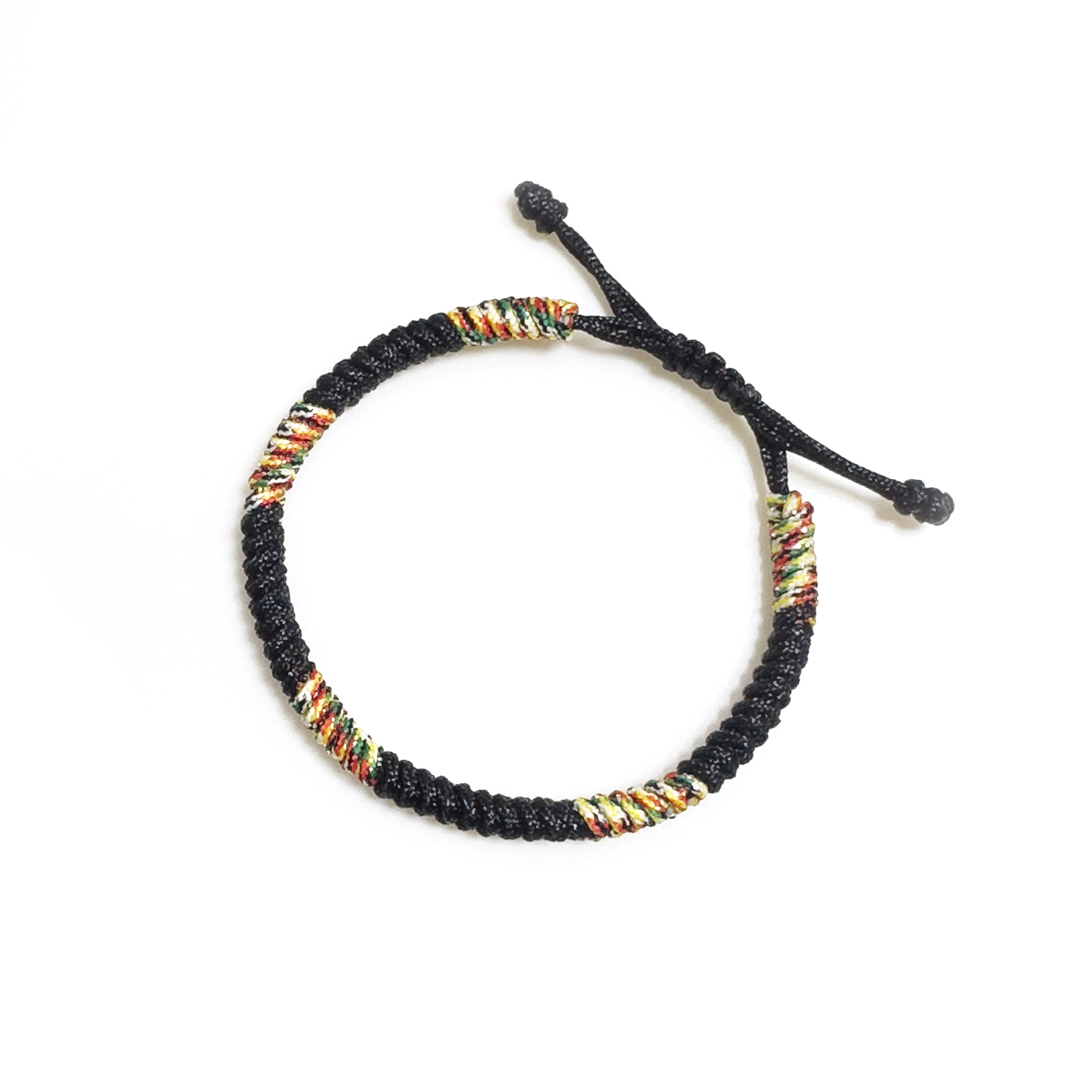 妙本手串系列 - 黑財神包心金剛繩