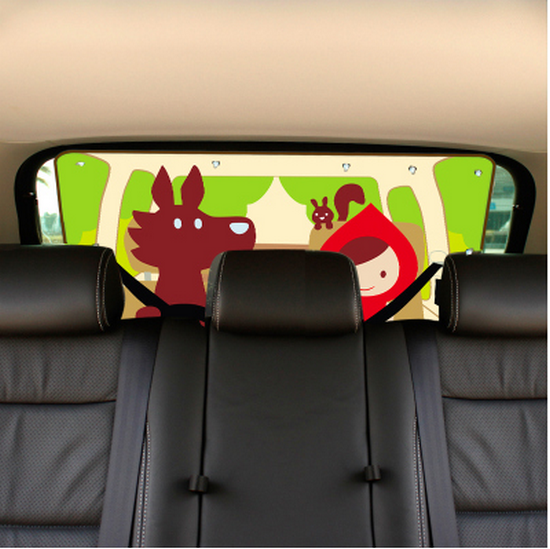 Popular car anti-scorch and insulated sun shield for universal use (Little Red Riding Hood size 98*50cm) [Please contact customer service to confirm the delivery style after placing the order]