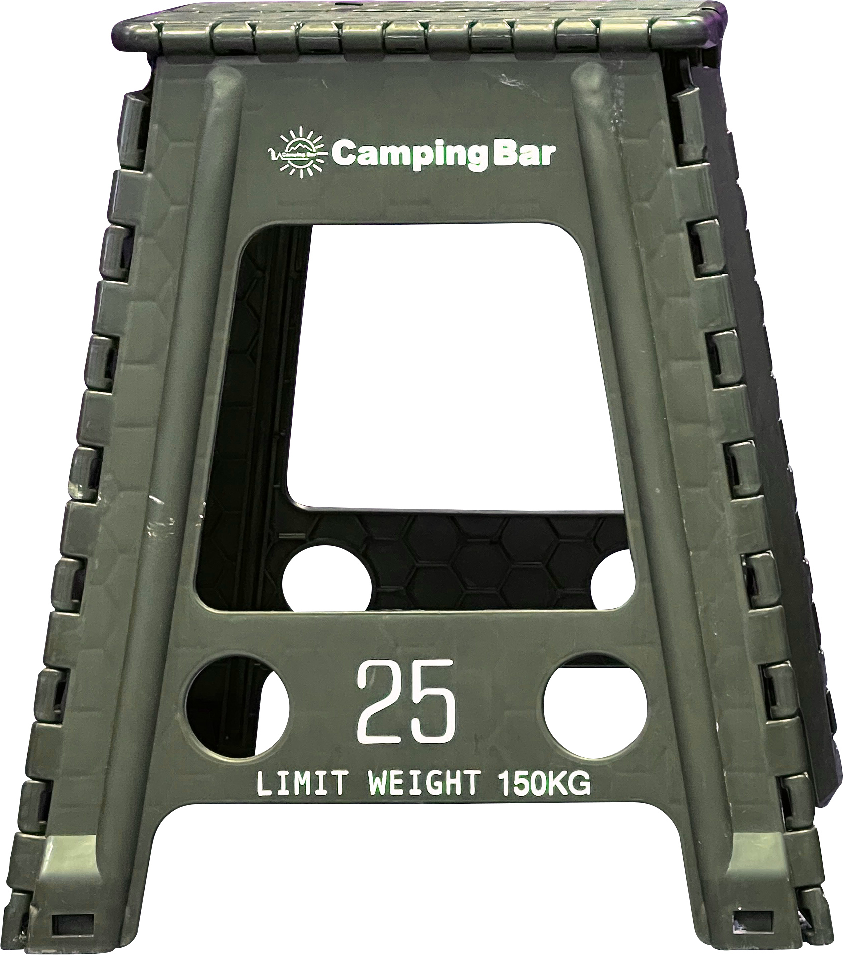 Camping Bar風格選物｜工業風折凳（買一送一）45cm高