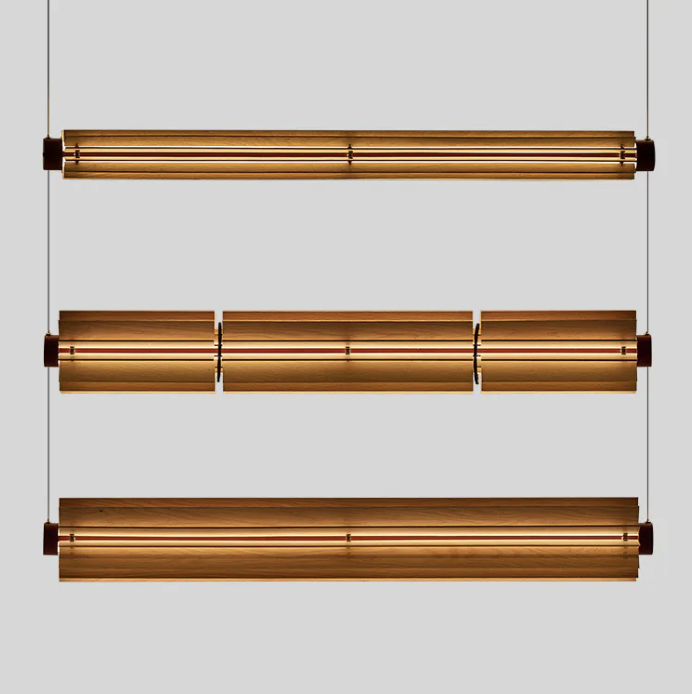 Kimu 糖蔥｜橫式吊燈 - 長版