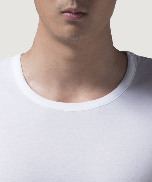 長絨棉系列 男圓領短袖衫 HE4124B