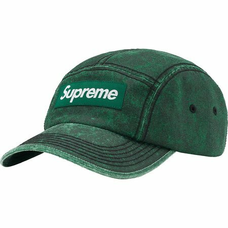 2022AW SUPREME WASHED CORDURA CAMP CAP 老帽 水洗 帽子