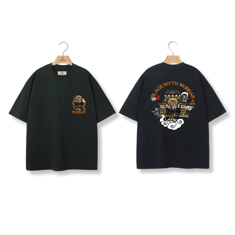 ANYBEARS® Wu BEAR 神話！黑悟熊 短Tee