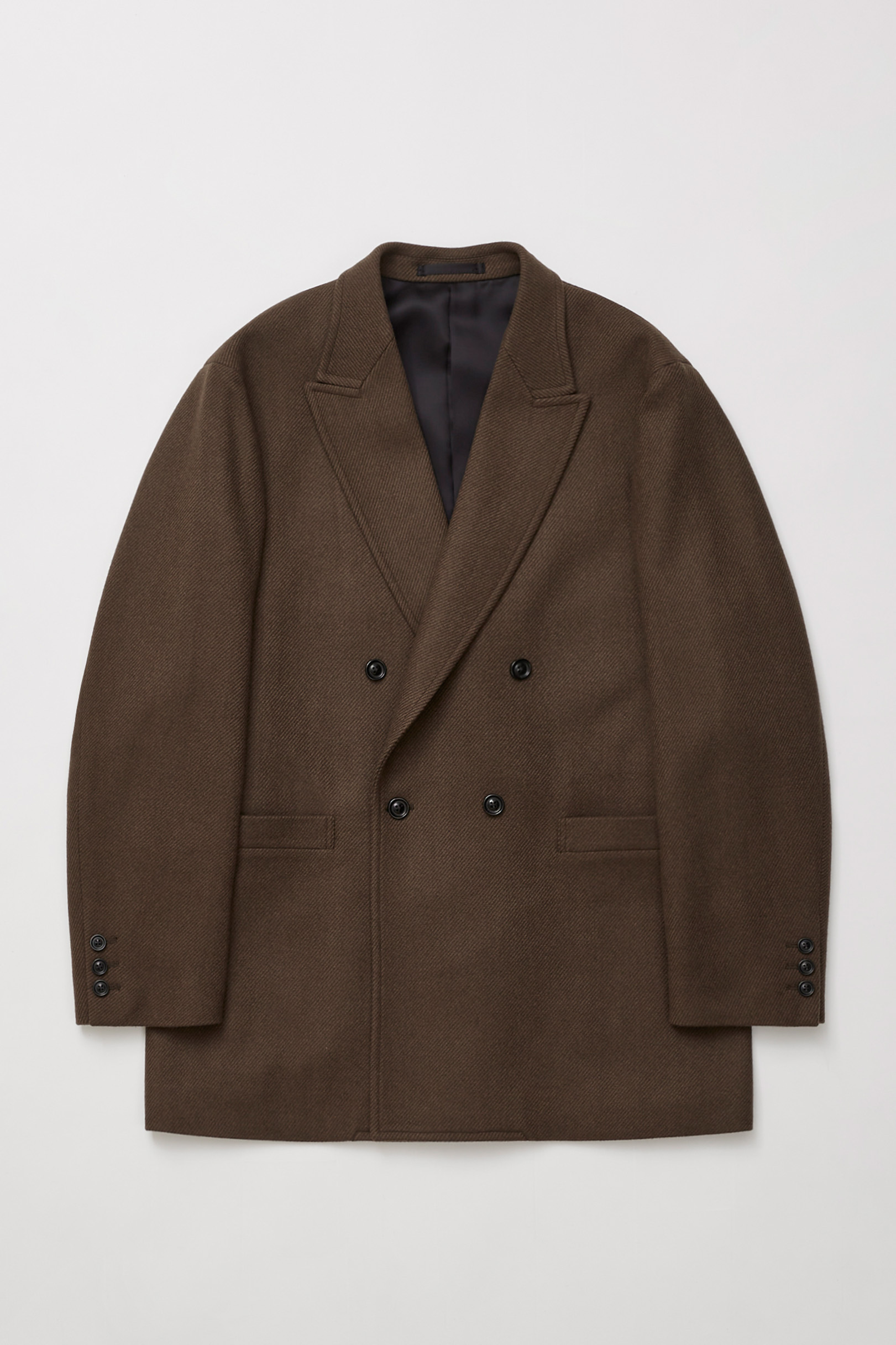 ULTERIOR CHAMBRAY SOFT MELTON DB JKT