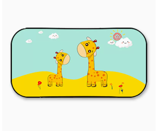 Popular car front sunshade curtain sun protection and heat insulation sunshade cloth suitable for compact car hatchback with storage bag (Happy Deer) (small size)