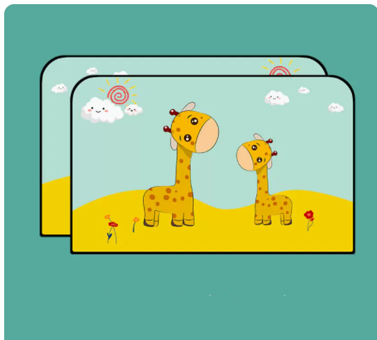 The most popular 2-piece side windows, built-in magnetic sunshades on the left and right sides of the rear row, sun protection and heat insulation, sunshade cloth and storage bag (Happy Deer)