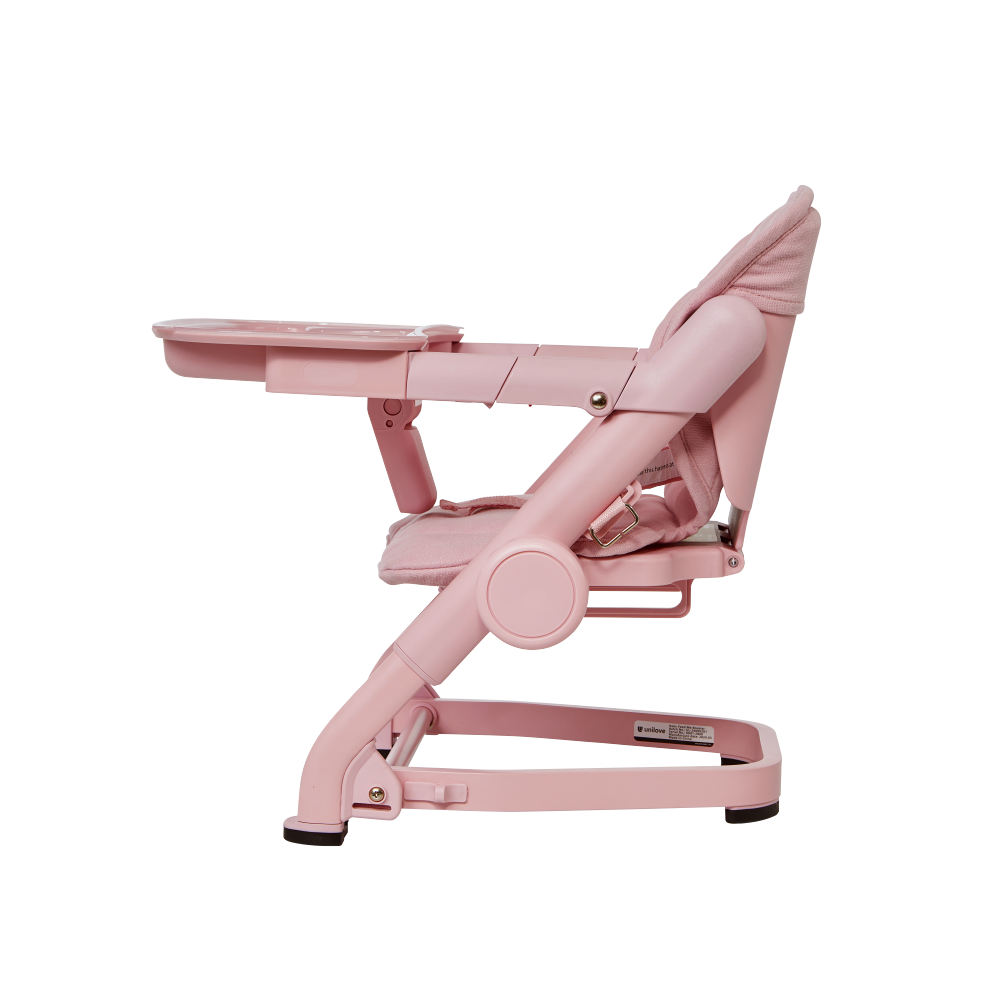 Unilove Feed Me攜帶式寶寶餐椅 (椅身+亞麻布-夢幻色系)