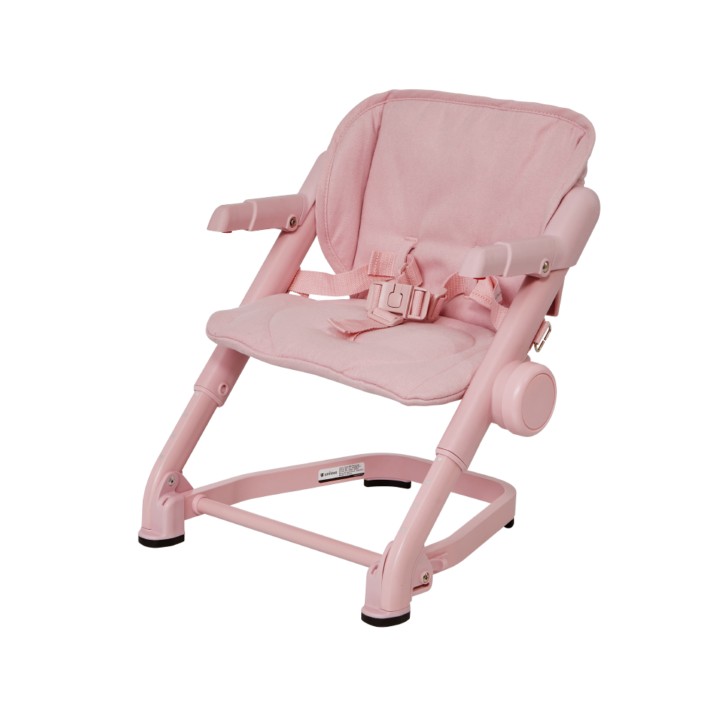 Unilove Feed Me攜帶式寶寶餐椅 (椅身+亞麻布-夢幻色系)