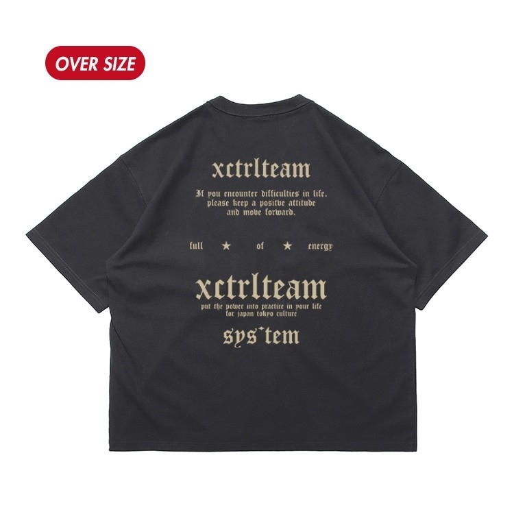 XCTRL 歌德標語球衣短T