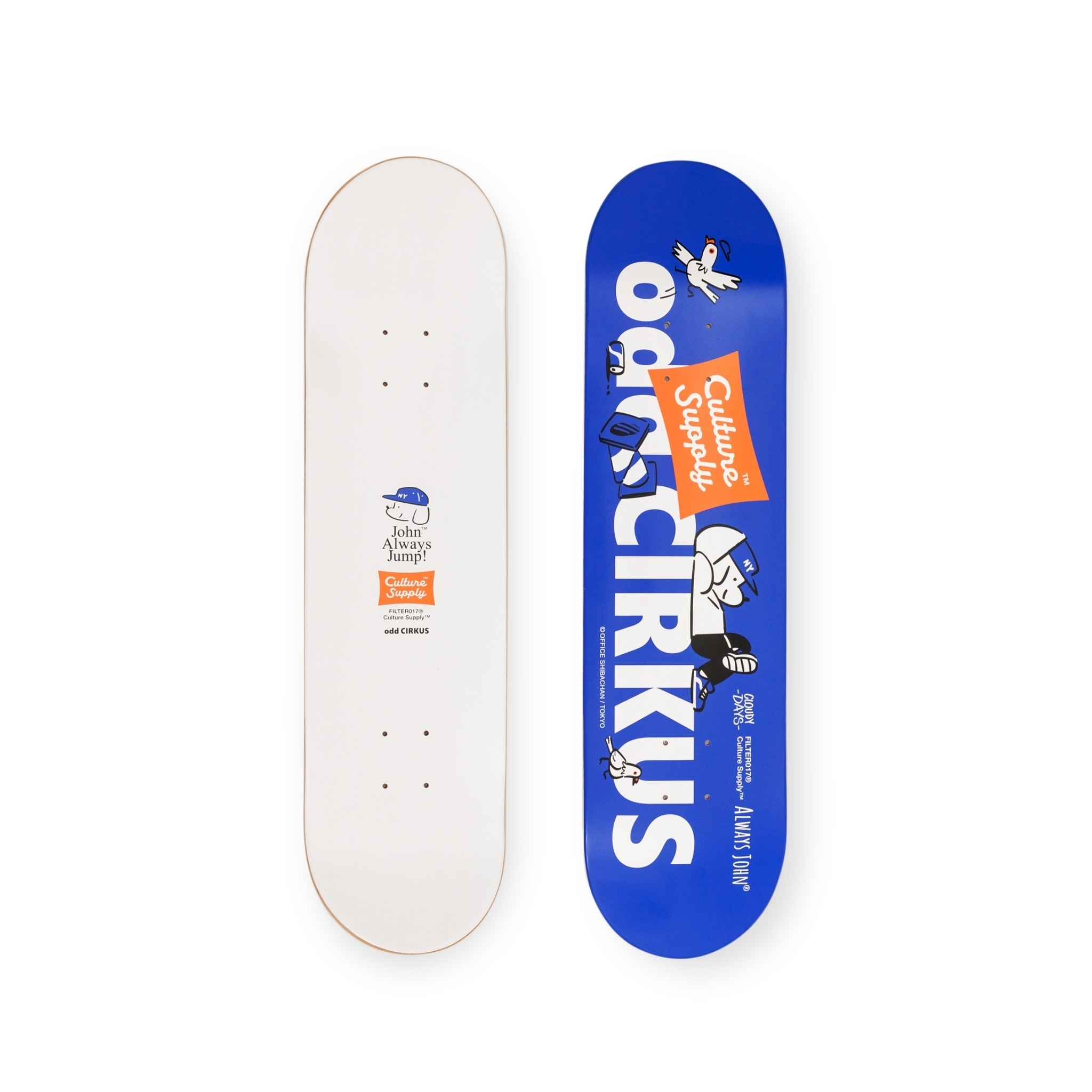 Filter017 odd X JOHN楓木滑板