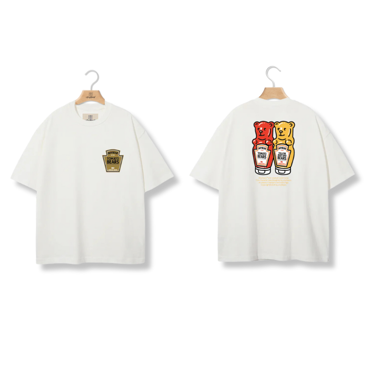 ANYBEARS®Gold medal sauce BEAR 金牌醬料熊短Tee