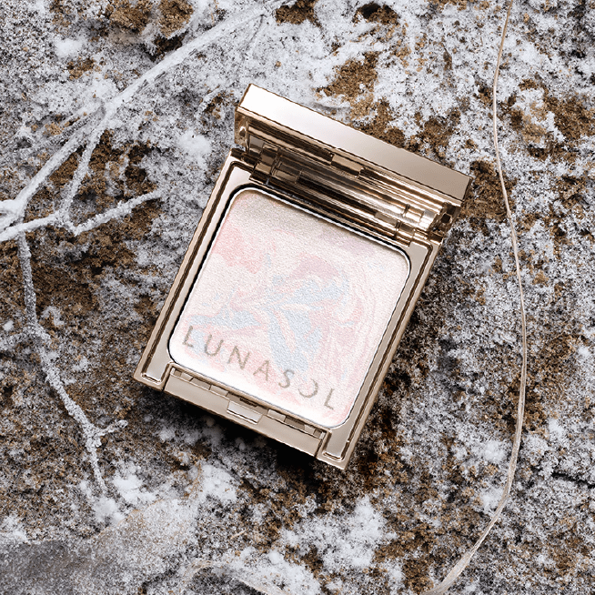 [限定] LUNASOL Merging Face Glow 大理石高光粉餅