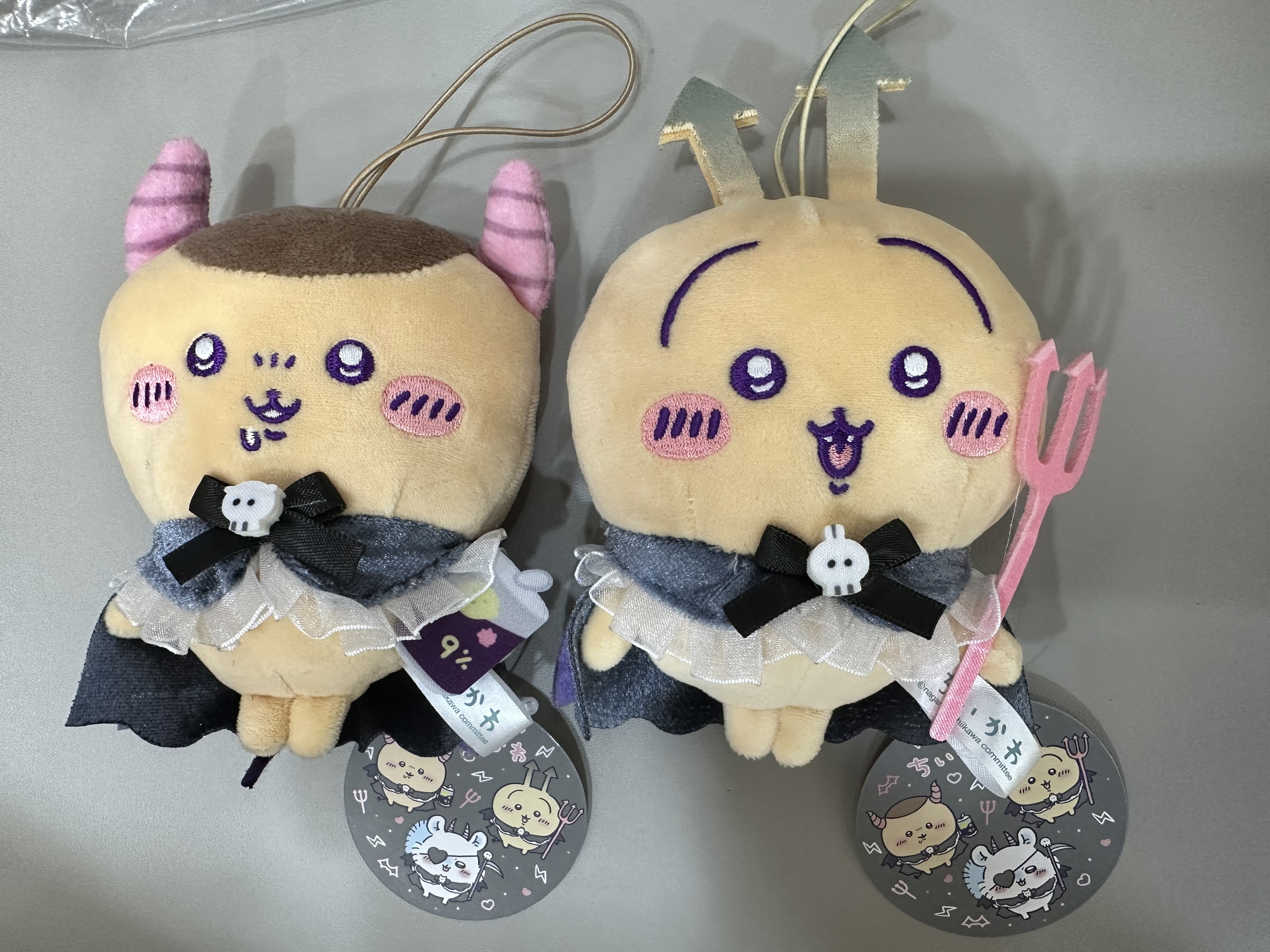 日本限定 chiikawa 吉伊卡哇 惡魔系列 景品 娃娃 掛飾 約15cm