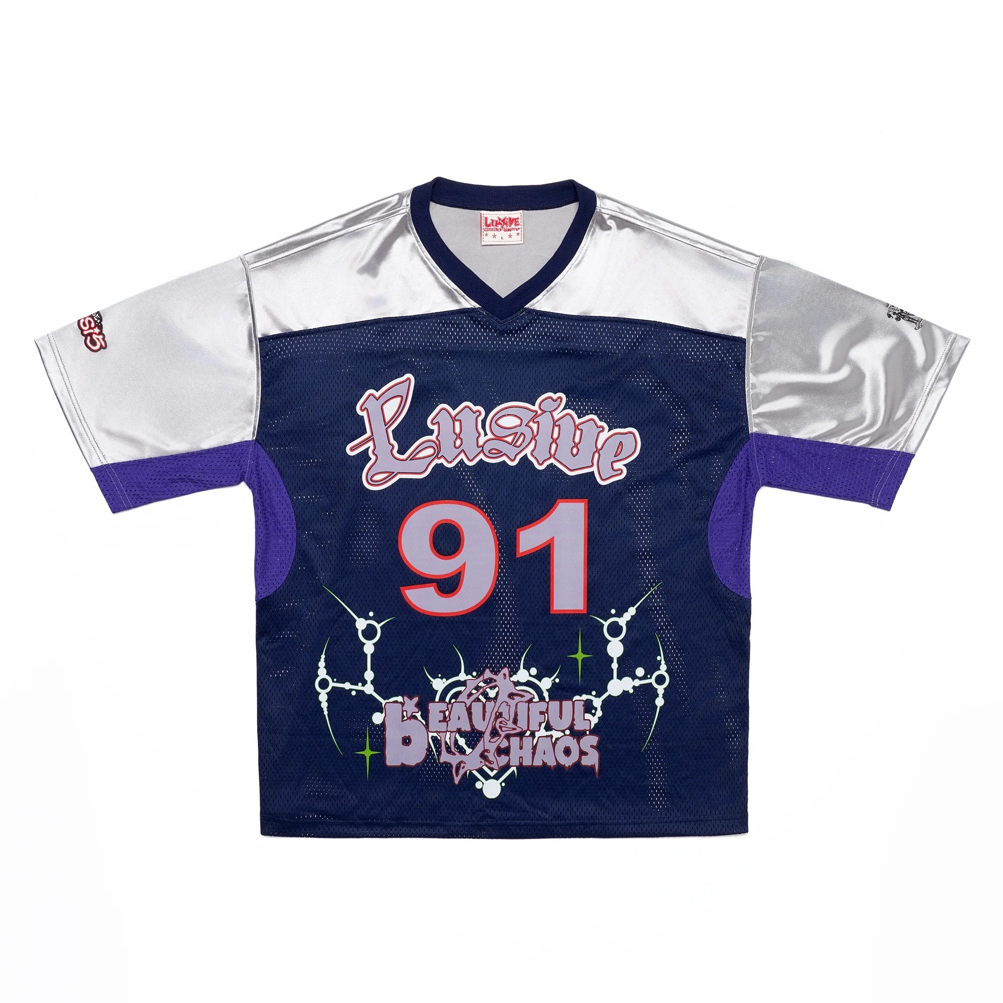 LUSIVE WORKSHOP 1991 FOOTBALL TOP JERSEY