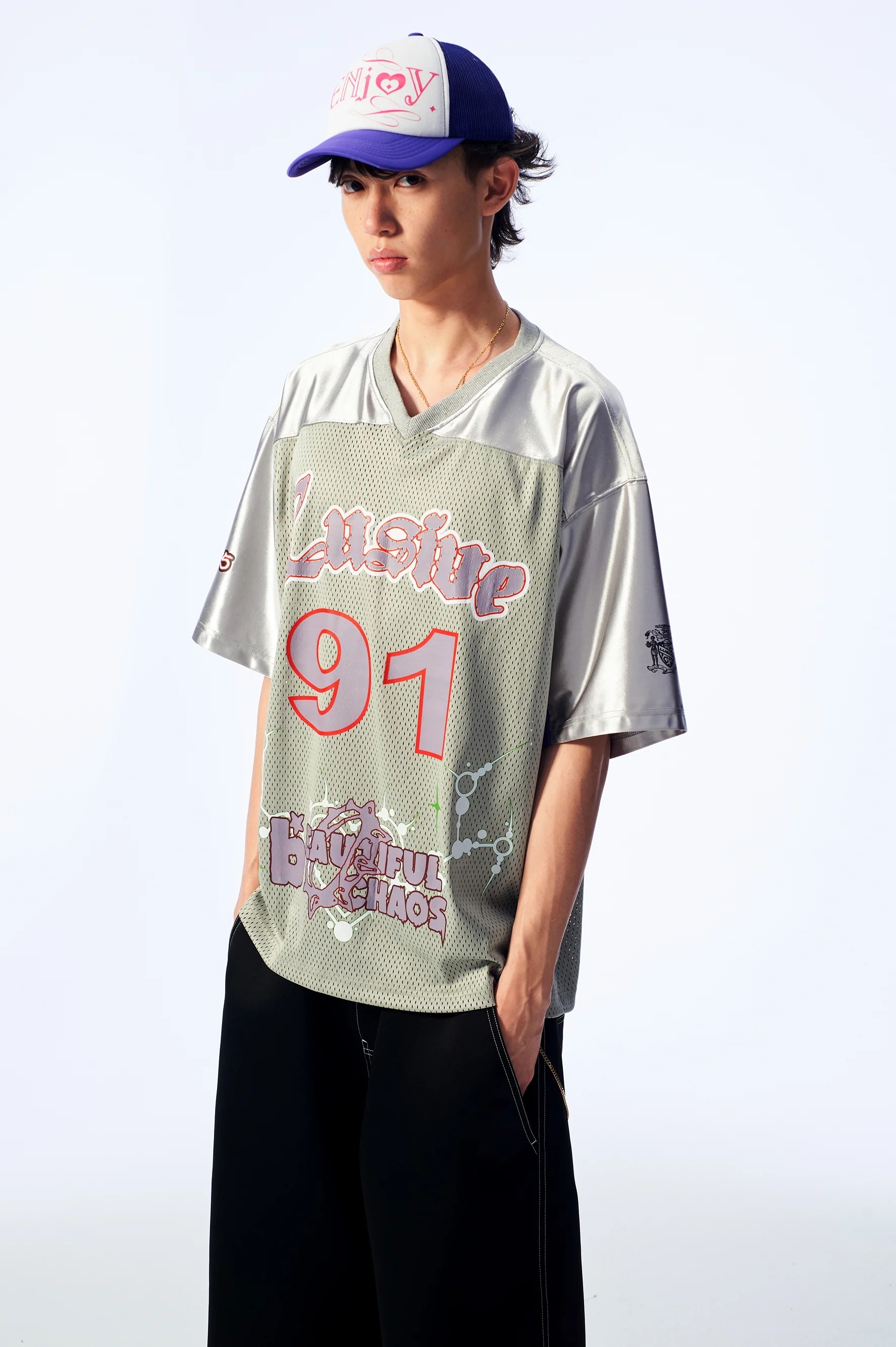 LUSIVE WORKSHOP 1991 FOOTBALL TOP JERSEY