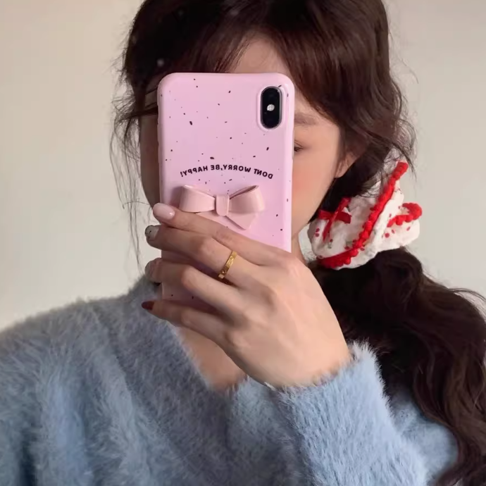 [3 FOR RM10] Girlish Cherry Red Scrunchie