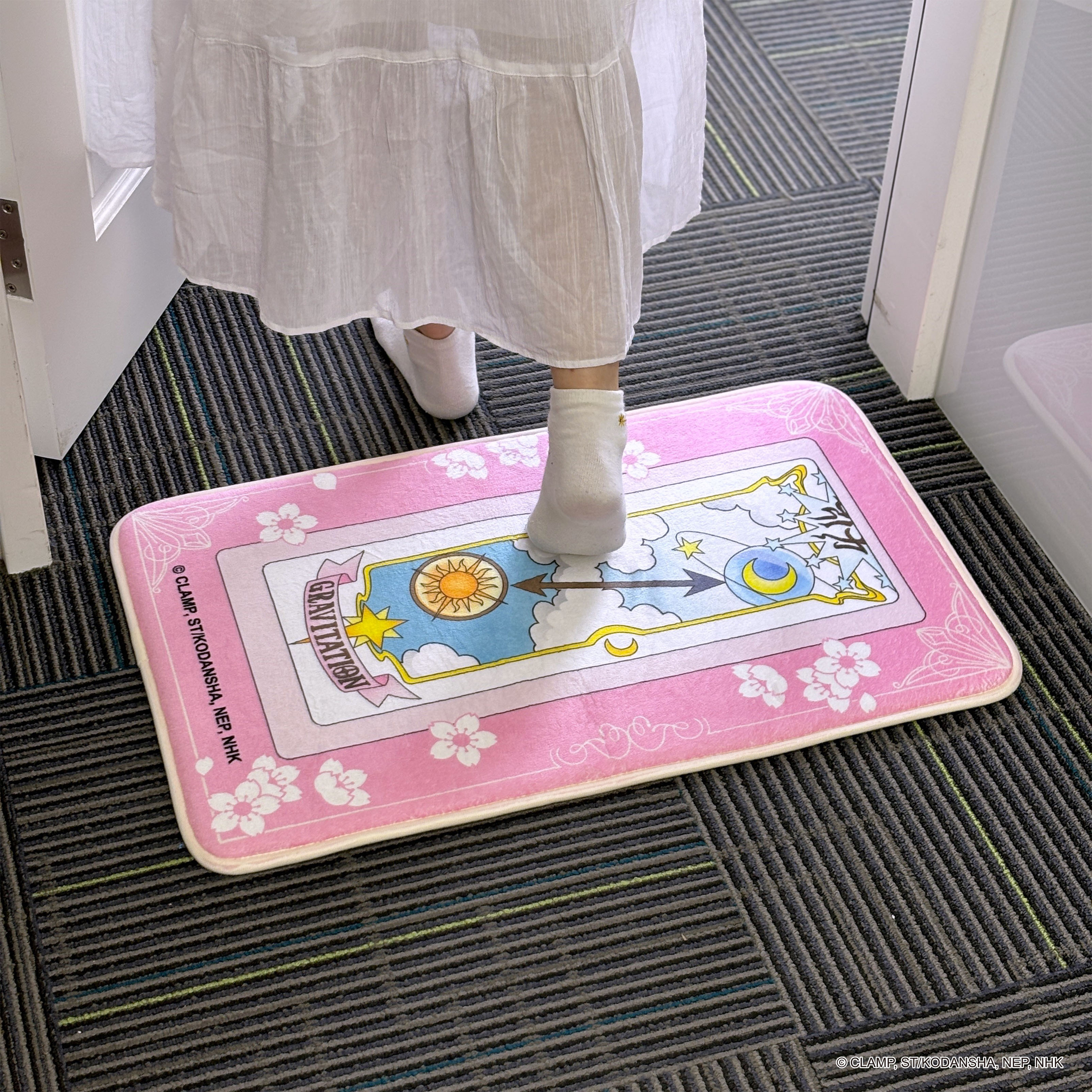 庫洛魔法使-法蘭絨舒適地墊-引力