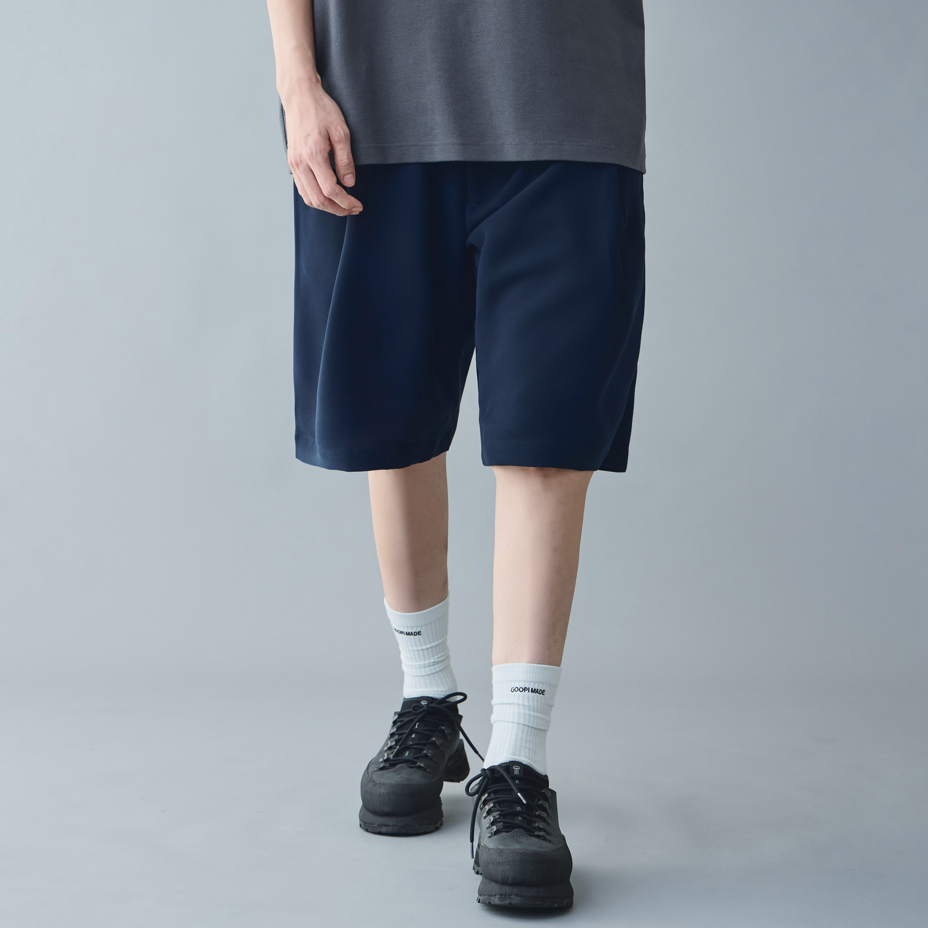 N.HOOLYWOOD - 2241-CP52-098 Tucked Half Pants